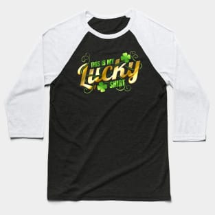 This Is My Lucky Shirt For St Patricks Day Baseball T-Shirt